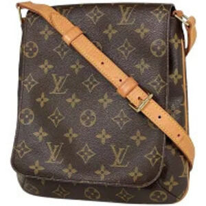Louis Vuitton Musette Salsa Short Shoulder Bag Monogram Brown